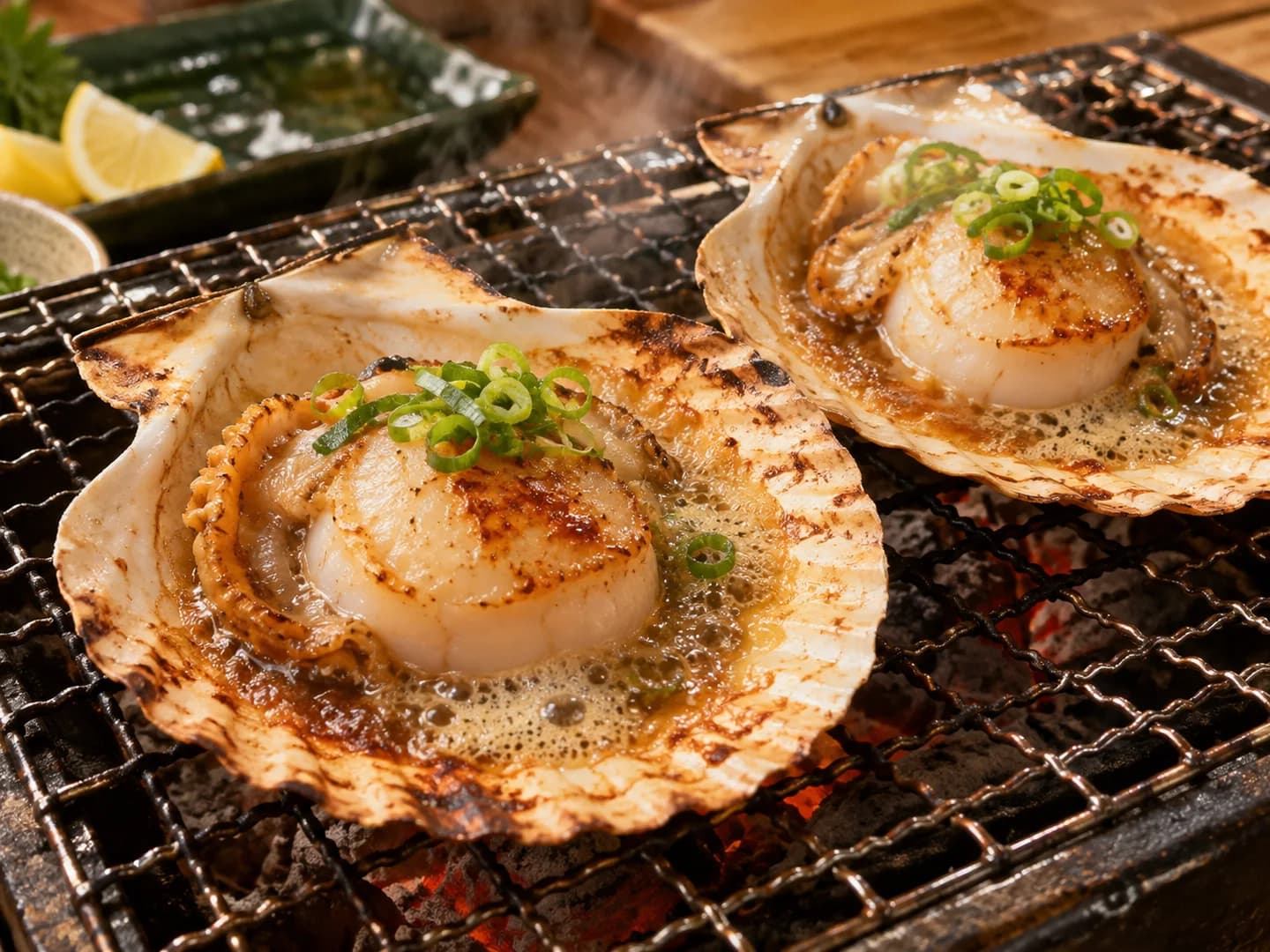 香ばしい、ホタテバター。(イメージ)